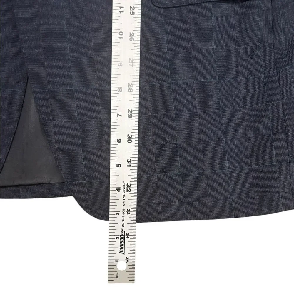 Men's Classic Navy Blue Blazer/Suit Jacket Sports Coat by Kuppenheimer-size 40R